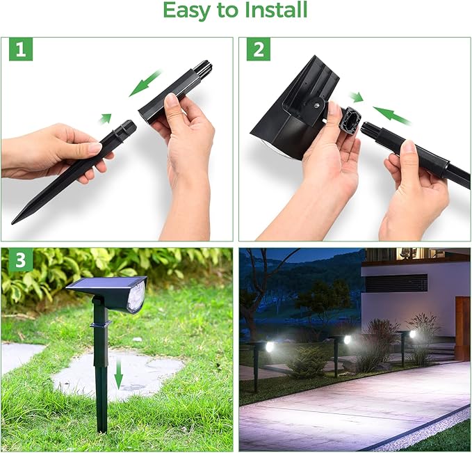 Outdoor Solar Garden Spotlight