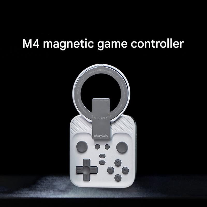 abxylute's new 2026 product launch: the M4 magnetic game controller, a mobile game controller supporting both Android and Apple devices.