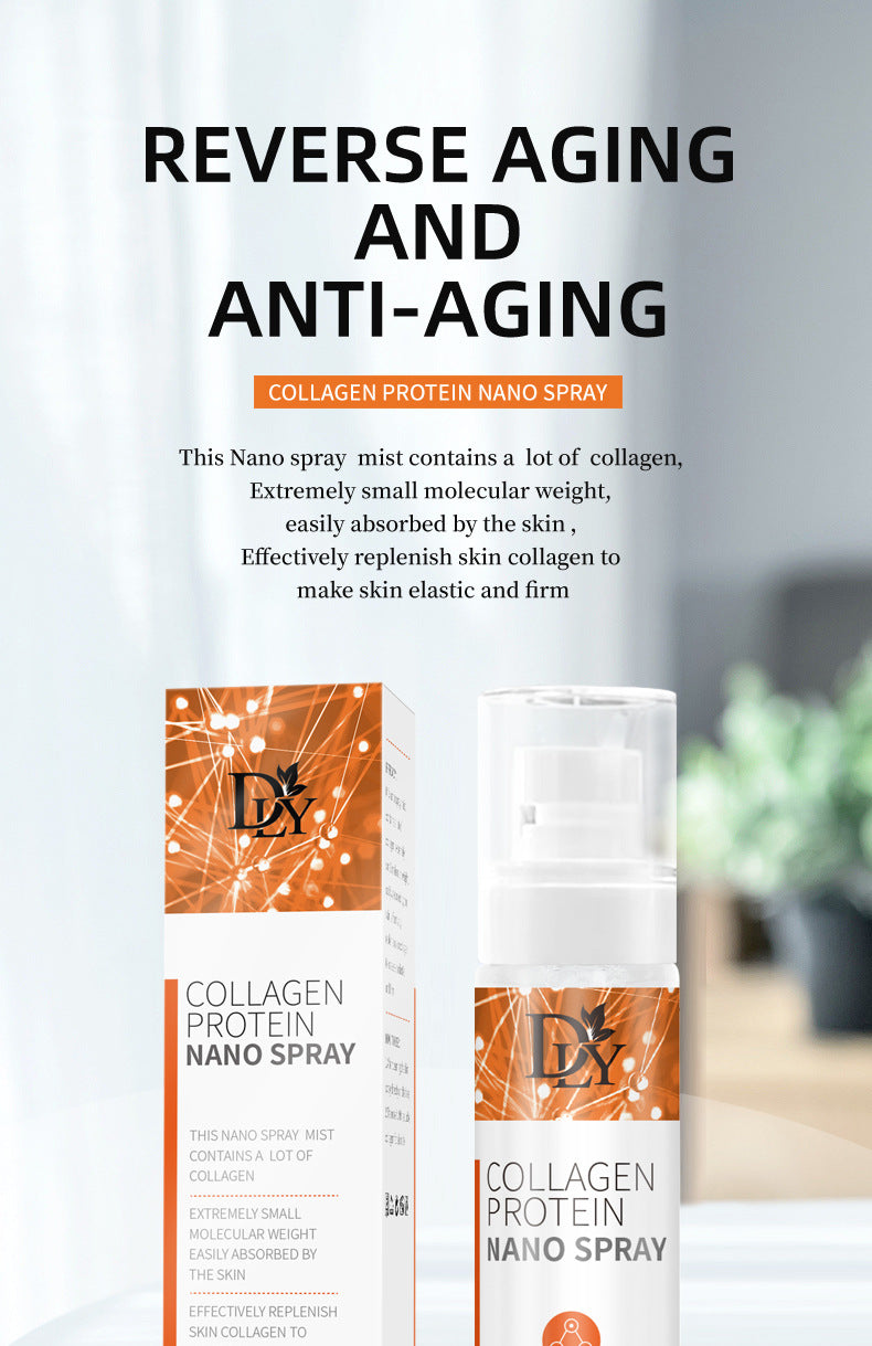 Cross-border Exclusive Supply of Collagen Nano Spray, Hydrating, Moisturizing, Youth-setting Original Solution Spray, Beauty and Beauty Nano Spray