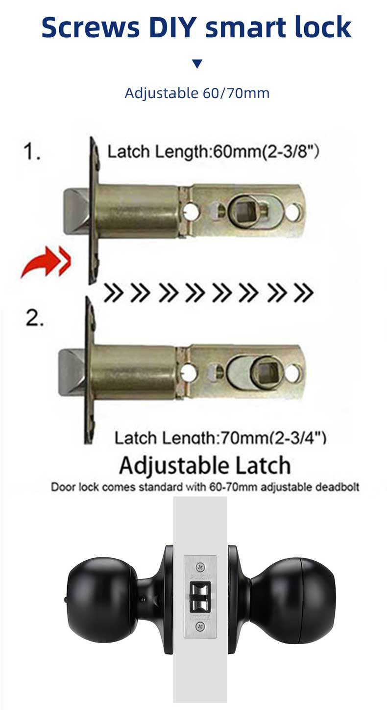 Smart Spherical Fingerprint Lock