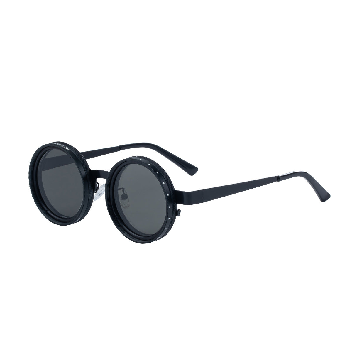 2025 new nd zoom sunglasses adjustable light reduction sunglasses for women round frame high-end polarized fishing glasses for men