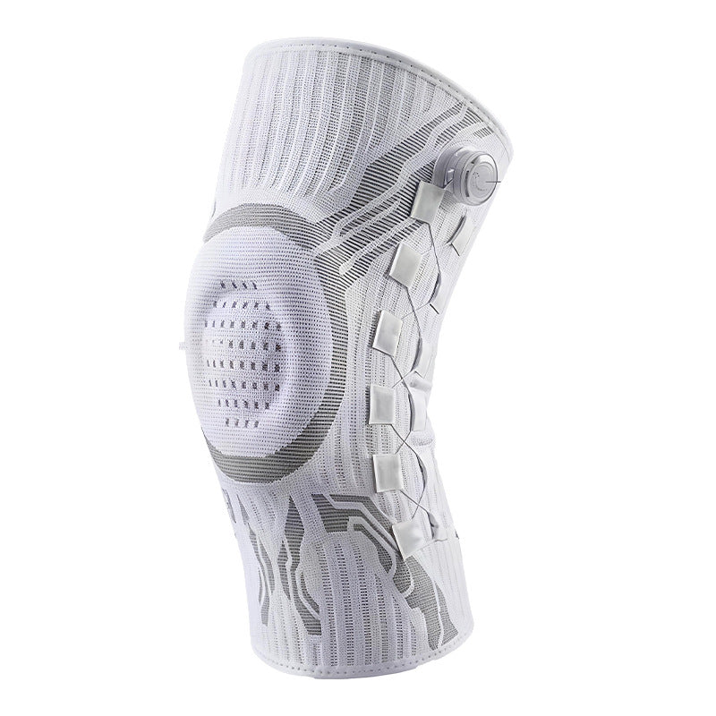 Cross-border Best-selling Product: Knob-operated Professional Sports Knee Pads for Men and Women, Including Basketball, Running, Football, and Badminton