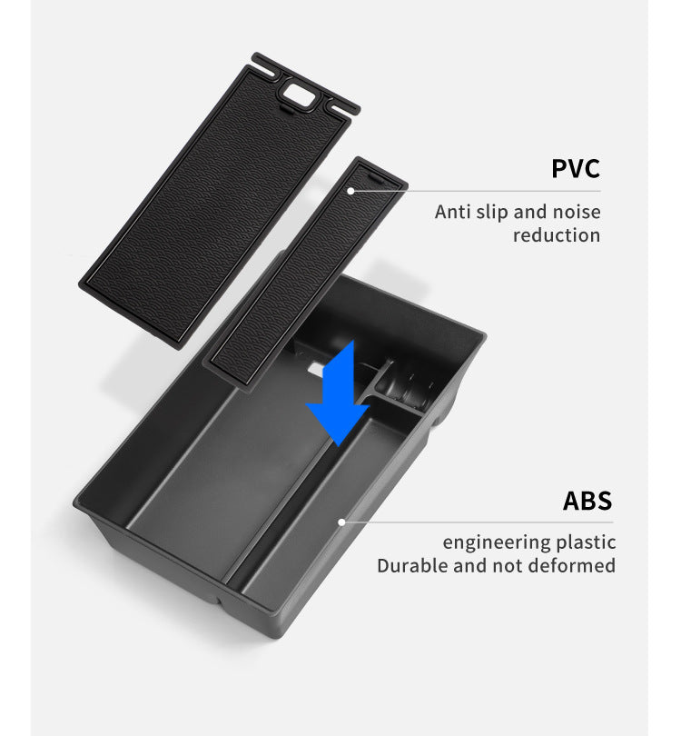 This is a Car Accessory Modification for The Center Console Armrest Storage Box of The 2024-2025 OMADA C5 EV