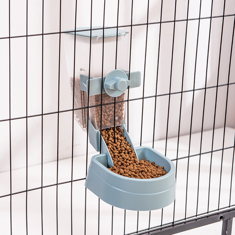 Cat automatic feeder dog self-service feeding machine wholesale cat bowl food bowl anti-tip hanging pet supplies
