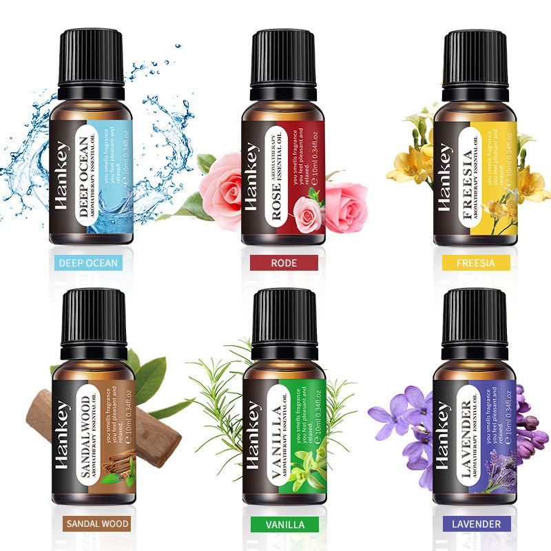 Water-soluble Aromatherapy Essential Oil 6-piece Set Indoor Air Freshener Humidifier Diffuser Aromatherapy Machine Special Essential Oil Set