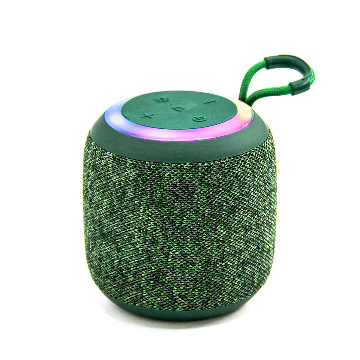 Cross-border Hot-selling Cylindrical Small Speaker Portable Bluetooth Speaker, Outdoor Sports Lanyard Wireless Mini Bluetooth Speaker