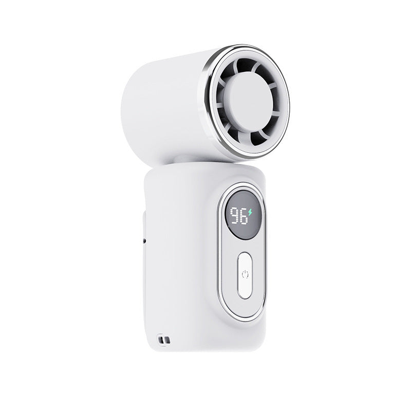 2026 New Y30 Mini Portable High-Speed Handheld Fan with Stepless Speed Adjustment and 100 Speed Levels - Powerful Outdoor Fan