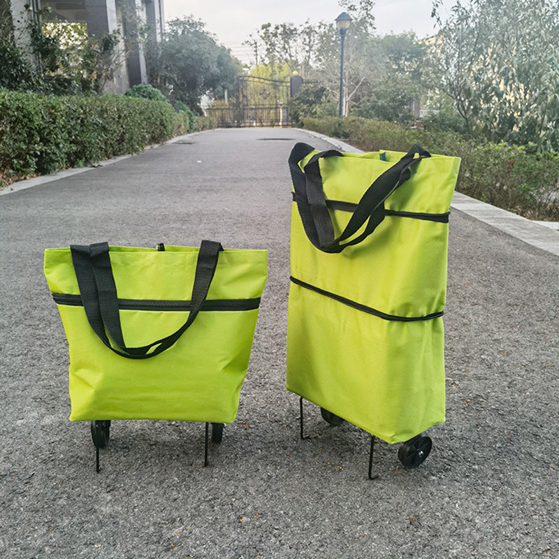Fashion Folding Wheel Shopping Bag