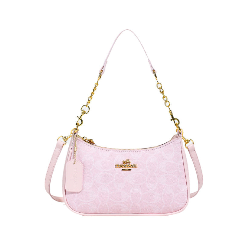 2026 New Popular Cross-Border Women's Bags - Retro Print Crossbody Bag, Casual Women's Shoulder Bag, Underarm Bag