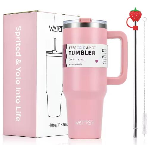 Cross-border 40oz First Generation Ice Cup, 304 Stainless Steel Thermos Cup, Large Capacity Car Cup Coffee Thermos Cup