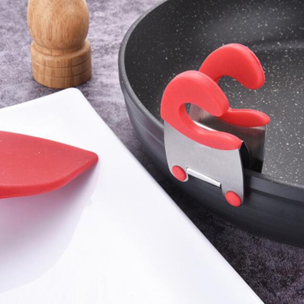 Stainless Steel Pot Side Anti-scalding Clip, Kitchen Insulation Pot Side Clip, Creative Kitchen Anti-scalding Clip Gadget