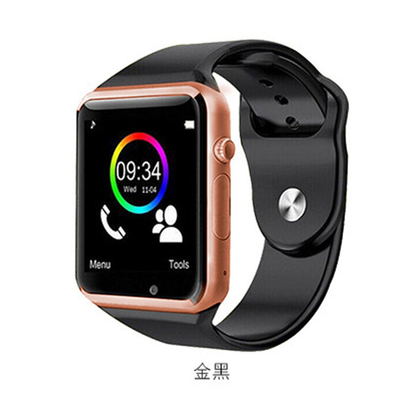 A1 Smart Watch Phone Touch Card Bluetooth Watch Multi-language DZ09/GT08 Foreign Direct Sales