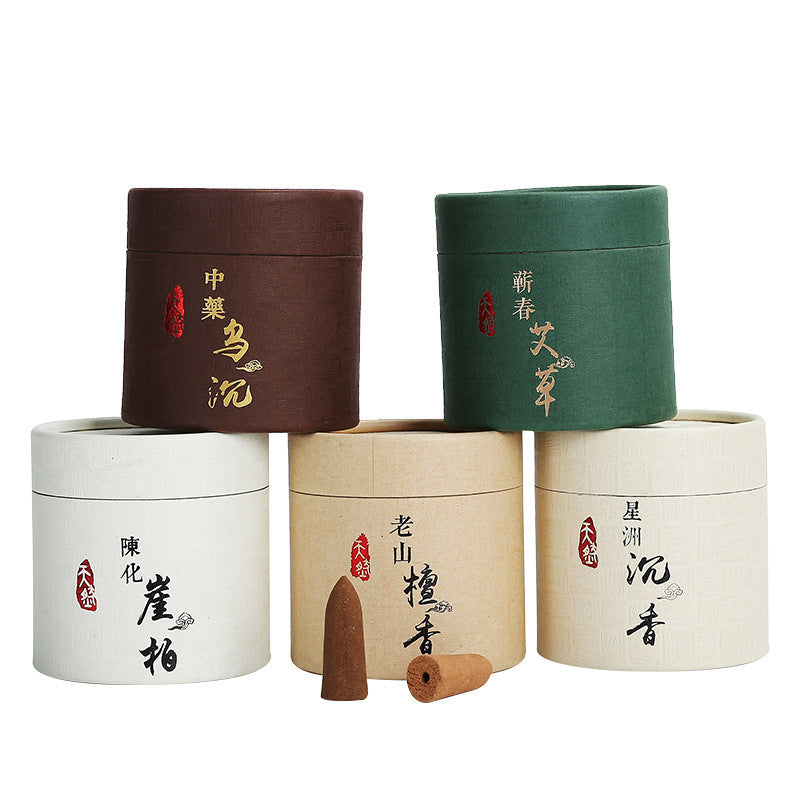Backflow Fragrance Pure Indoor, Natural Purifying Air Aromatherapy Water Shenxiang Cliff Baitaxiang Household Bedroom Sandalwood Incense