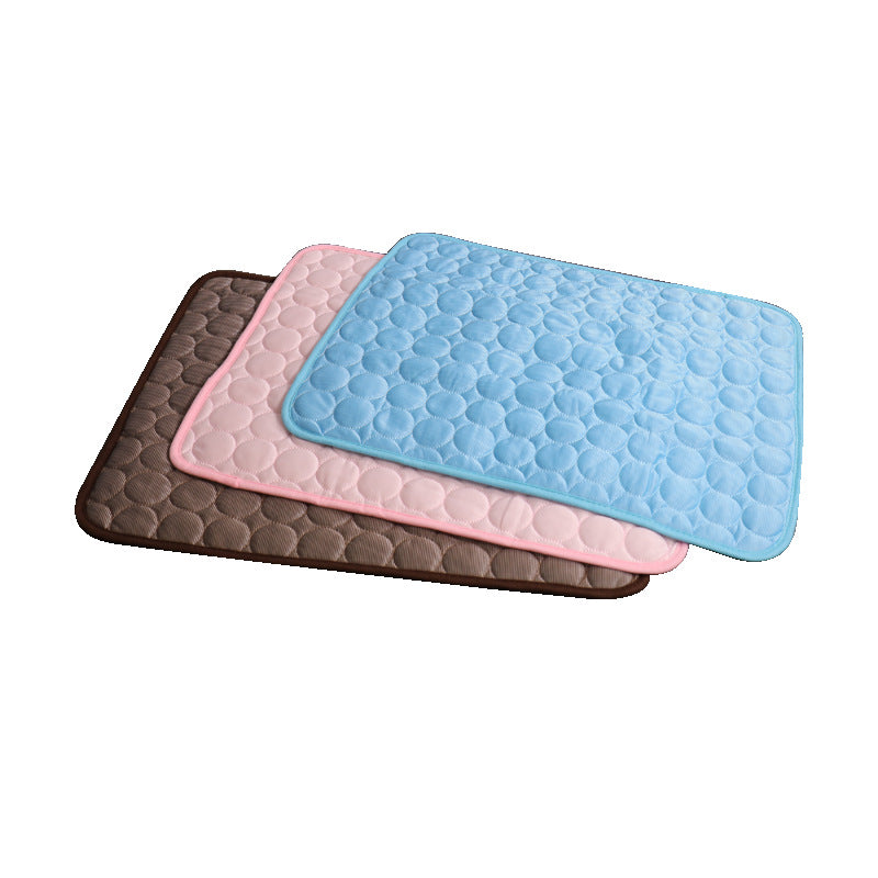 Cross-border Amazon Explosive Summer Pet Ice Mat Dog Mat Ice Silk Mat Cat Cool Mat Pet Supplies Wholesale