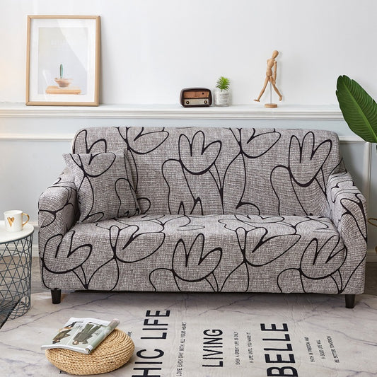 Cross-Border Wish Striped All-Inclusive Sofa Cover, Sofa Cover Stretch Fabric Sofa Cover, Sofa Towel