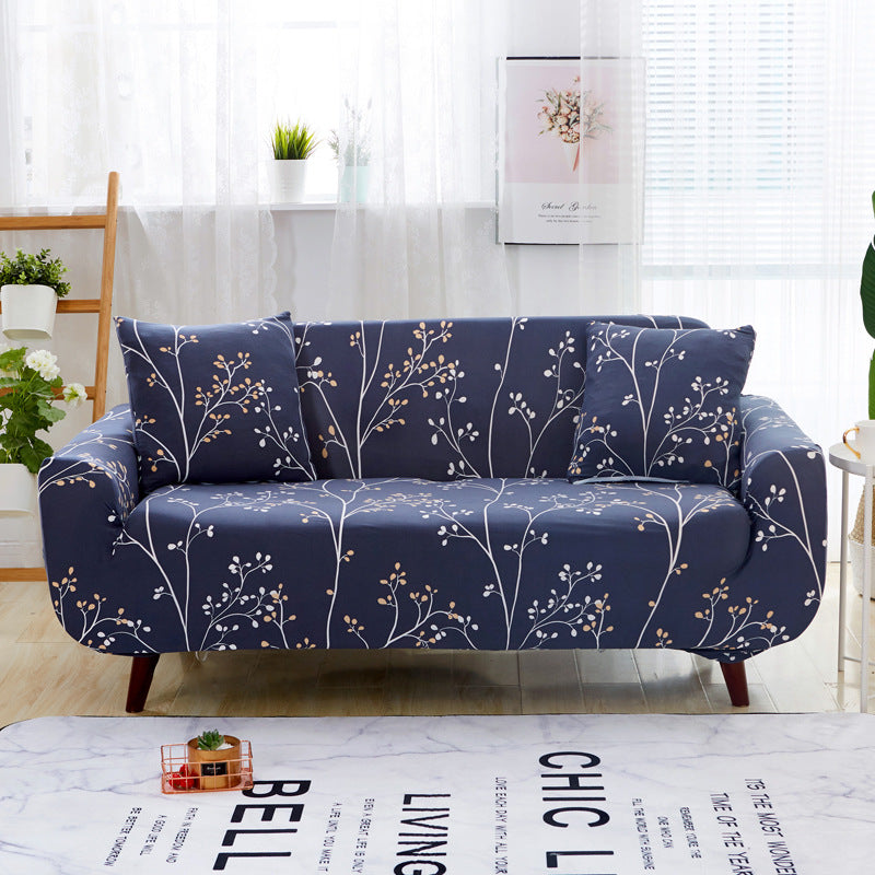 Cross-Border Wish Striped All-Inclusive Sofa Cover, Sofa Cover Stretch Fabric Sofa Cover, Sofa Towel
