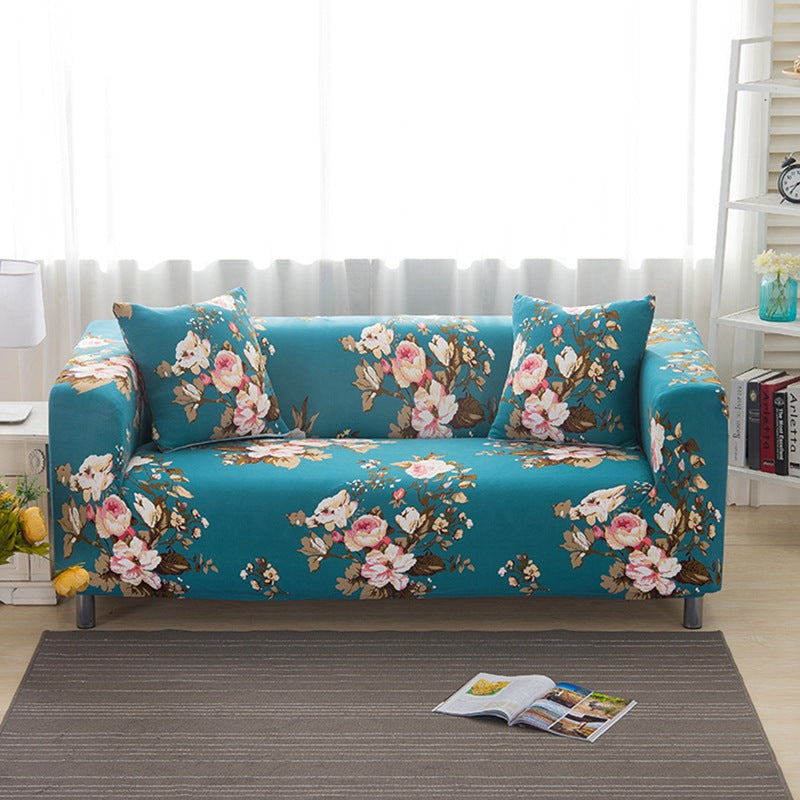 Cross-Border Wish Striped All-Inclusive Sofa Cover, Sofa Cover Stretch Fabric Sofa Cover, Sofa Towel