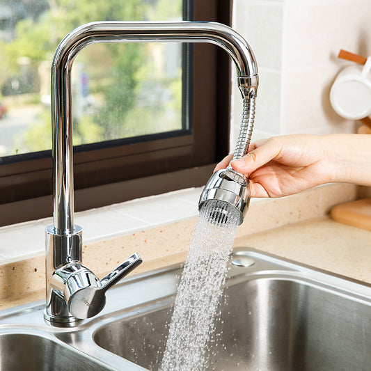 Faucet Splash Head Booster, 360 Rotation Filter Universal Kitchen Faucet Bubbler Extended Extension Water Saver