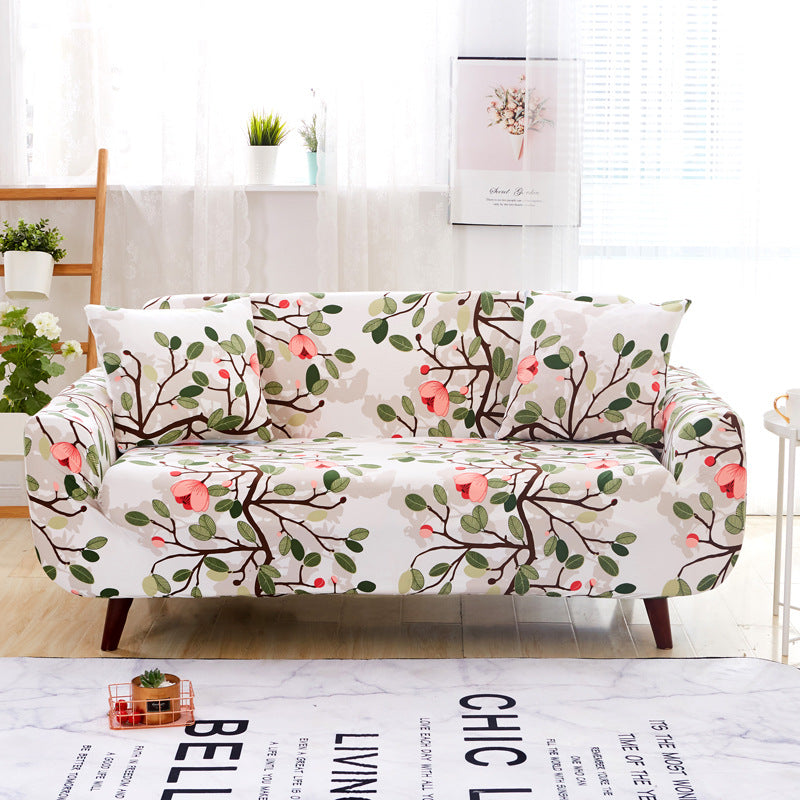 Cross-Border Wish Striped All-Inclusive Sofa Cover, Sofa Cover Stretch Fabric Sofa Cover, Sofa Towel