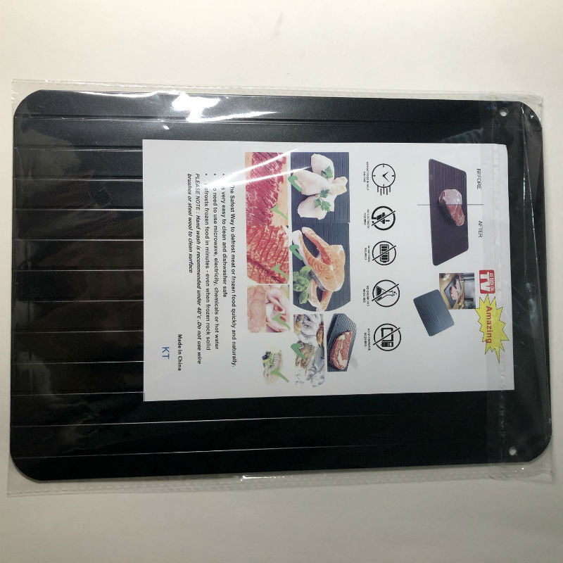 New Aluminum Thawing Plate, Steak Frozen Food Meat Quick Thawing Plate