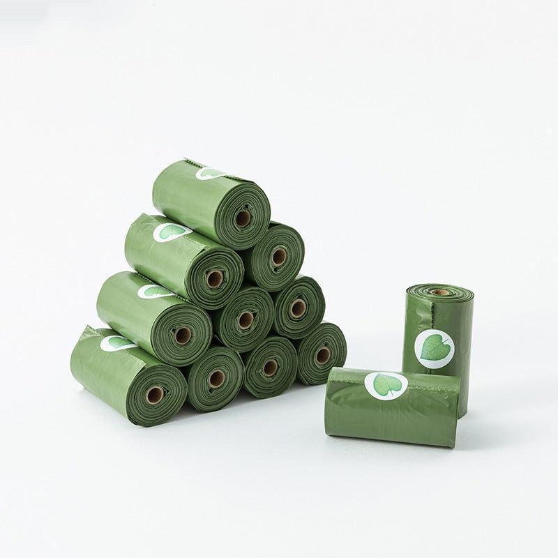 Cross-border pet supplies pet poop bags mini pet garbage bags biodegradable environmentally friendly garbage bags