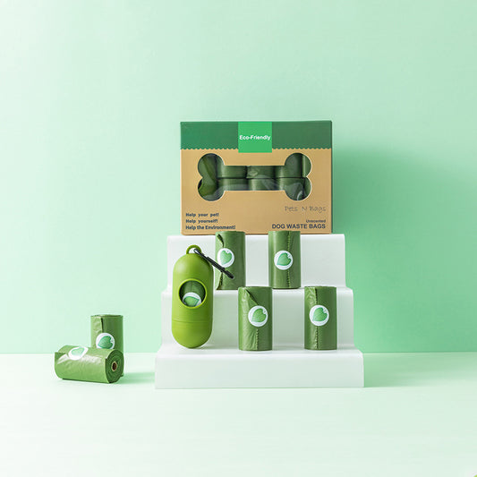 Cross-border pet supplies pet poop bags mini pet garbage bags biodegradable environmentally friendly garbage bags factory direct sales