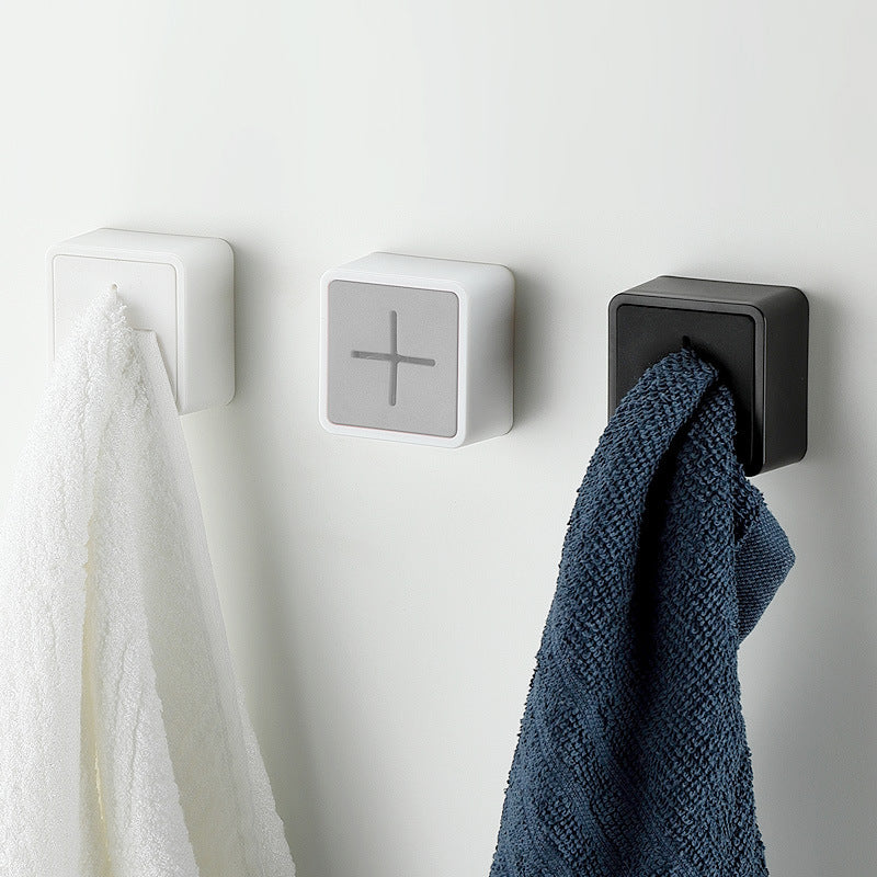 Silicone Kitchen Finishing Creative Kitchen Storage Towel Clip, Plastic Towel Storage Plug Towel Hook, Door Hook