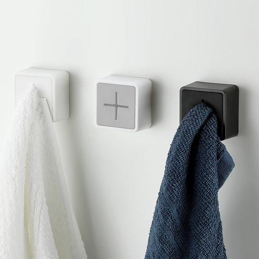 Silicone Kitchen Finishing Creative Kitchen Storage Towel Clip, Plastic Towel Storage Plug Towel Hook, Door Hook