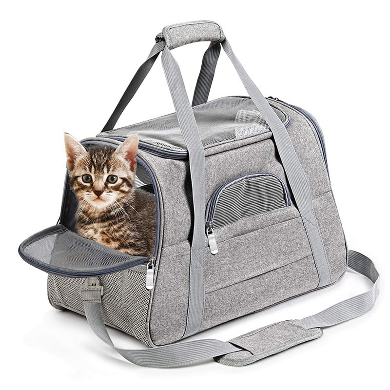 Pet Bag Portable Pet Backpack Dog Outing Bag Crossbody Pet Bag Hot Selling Pet Car Bag