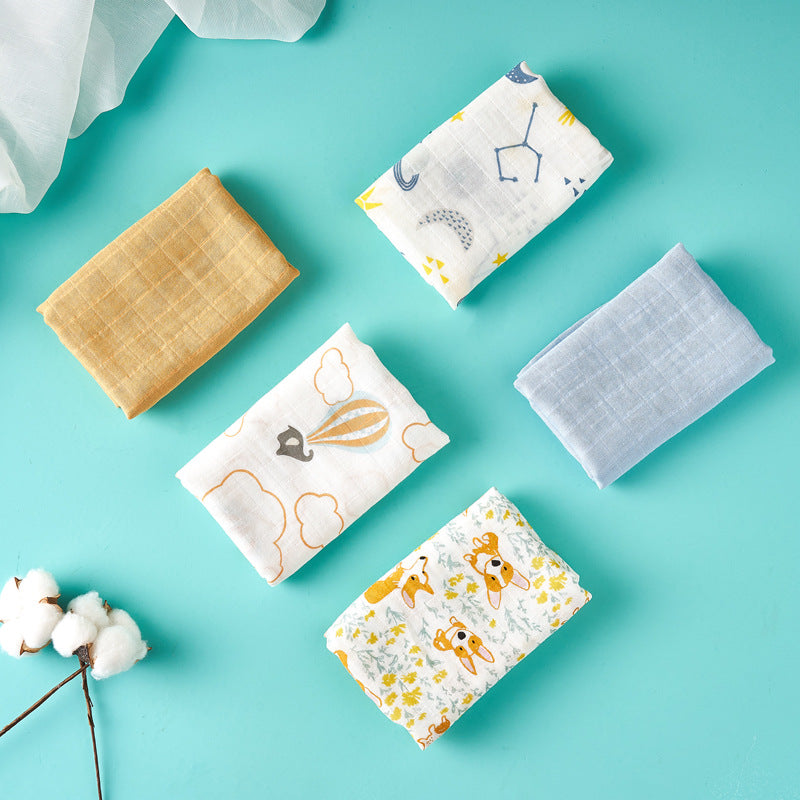 Kangobaby Baby & Maternity Products, Bamboo Cotton Bibs, Baby Bibs, Small Bamboo Cotton, Squares Triangles Boxed