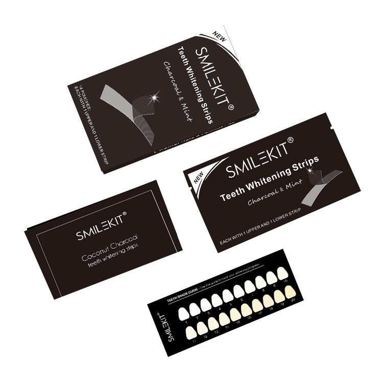 Bamboo Charcoal Teeth Whitening Strips, Activated Charcoal Teeth Strips, Teeth Whitening Strips, Whitening Teeth Strips