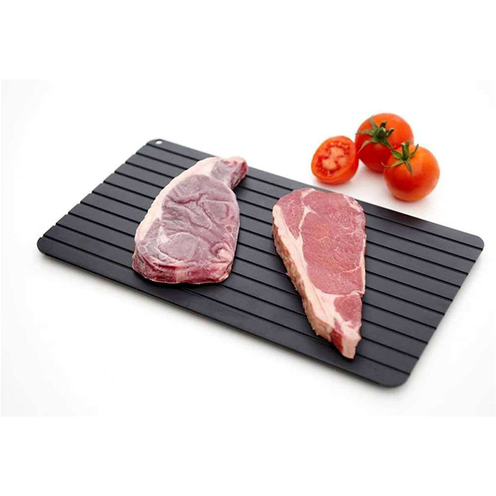 New Aluminum Thawing Plate, Steak Frozen Food Meat Quick Thawing Plate