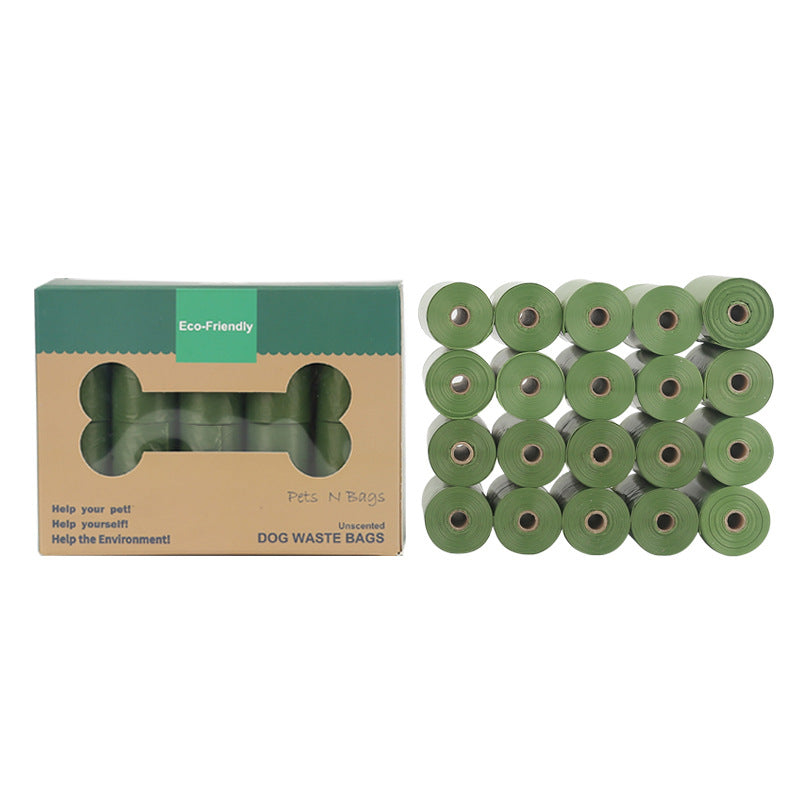Cross-border pet supplies pet poop bags mini pet garbage bags biodegradable environmentally friendly garbage bags