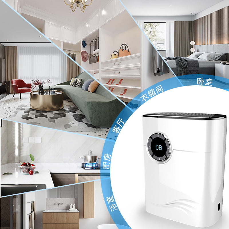 Dehumidifier Household Dehumidifier, Bedroom Dasement Small Dehumidifier, Moisture Absorption and Dehumidification, Dehumidification Dryer Mini