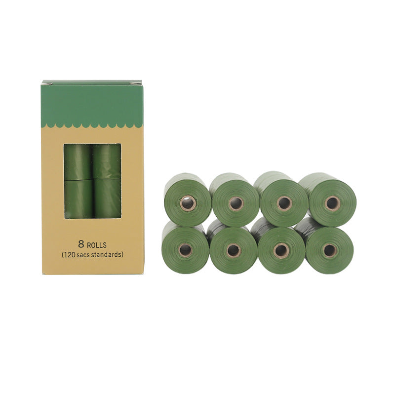Cross-border pet supplies pet poop bags mini pet garbage bags biodegradable environmentally friendly garbage bags