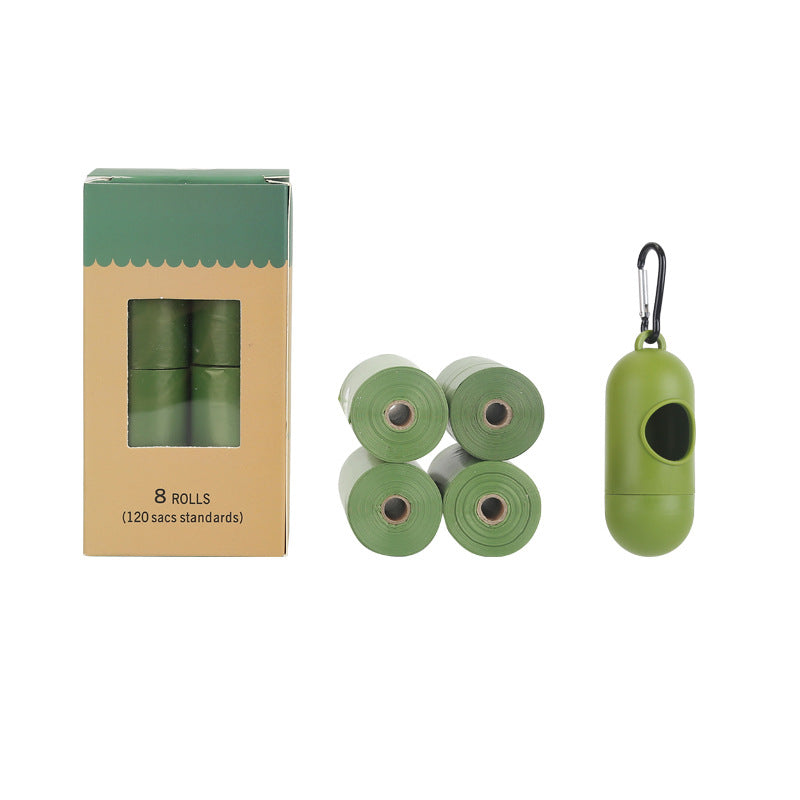 Cross-border pet supplies pet poop bags mini pet garbage bags biodegradable environmentally friendly garbage bags