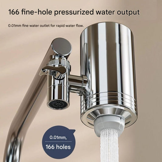 304 Stainless Steel Water Filter, Household Kitchen Faucet Pre-filter, Direct Drinking Water, Shower Sprayer