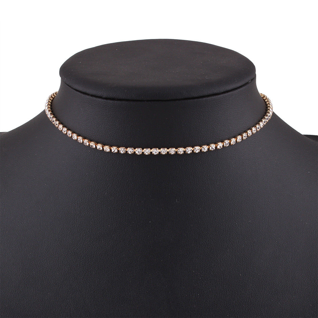 N5612 Europe and America Simple Temperament Model Diamond Necklace, Women Clavicle Necklace, Necklace Choker Hot Items