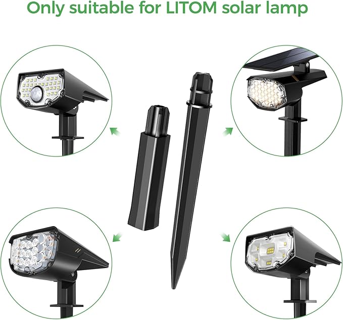 Outdoor Solar Garden Spotlight