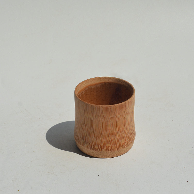 Carbonized Bamboo Cup, Bamboo Cup, Cup Tea, Kung Fu Cup, Bamboo Cup, Beer Cup, Bamboo Handmade Mini Simple