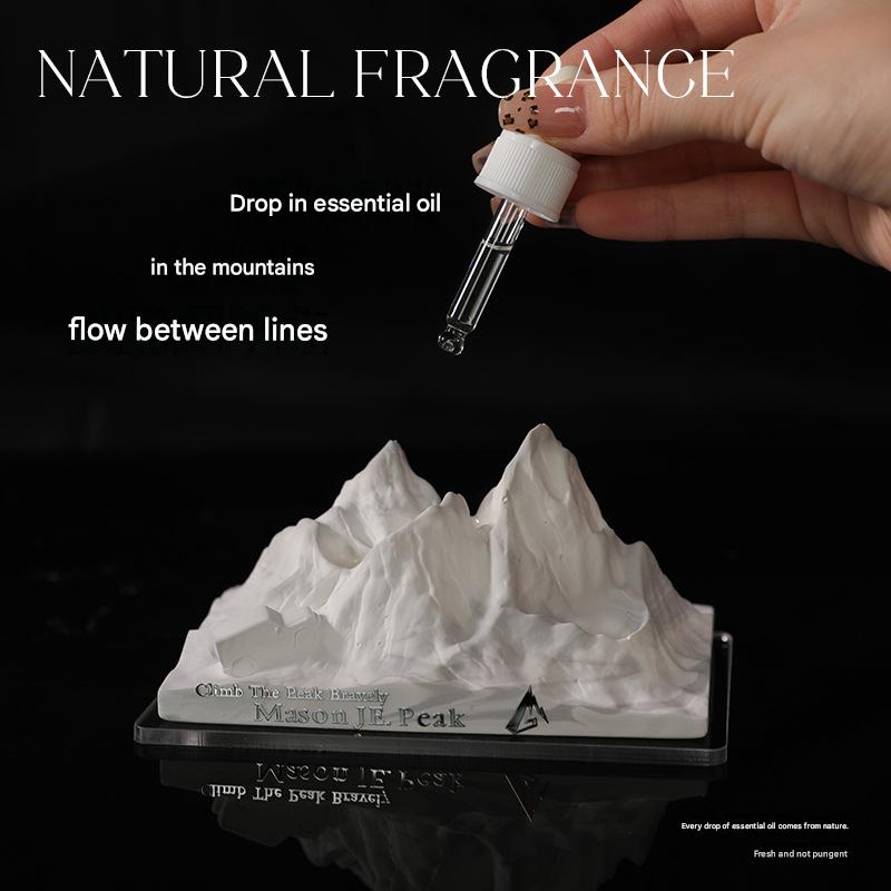 Alps Diffuser Stone Ornaments, Center Console Ornaments, Indoor Car Aromatherapy Ornaments, High-end Aromatherapy Gift Box
