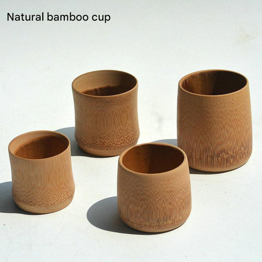 Carbonized Bamboo Cup, Bamboo Cup, Cup Tea, Kung Fu Cup, Bamboo Cup, Beer Cup, Bamboo Handmade Mini Simple