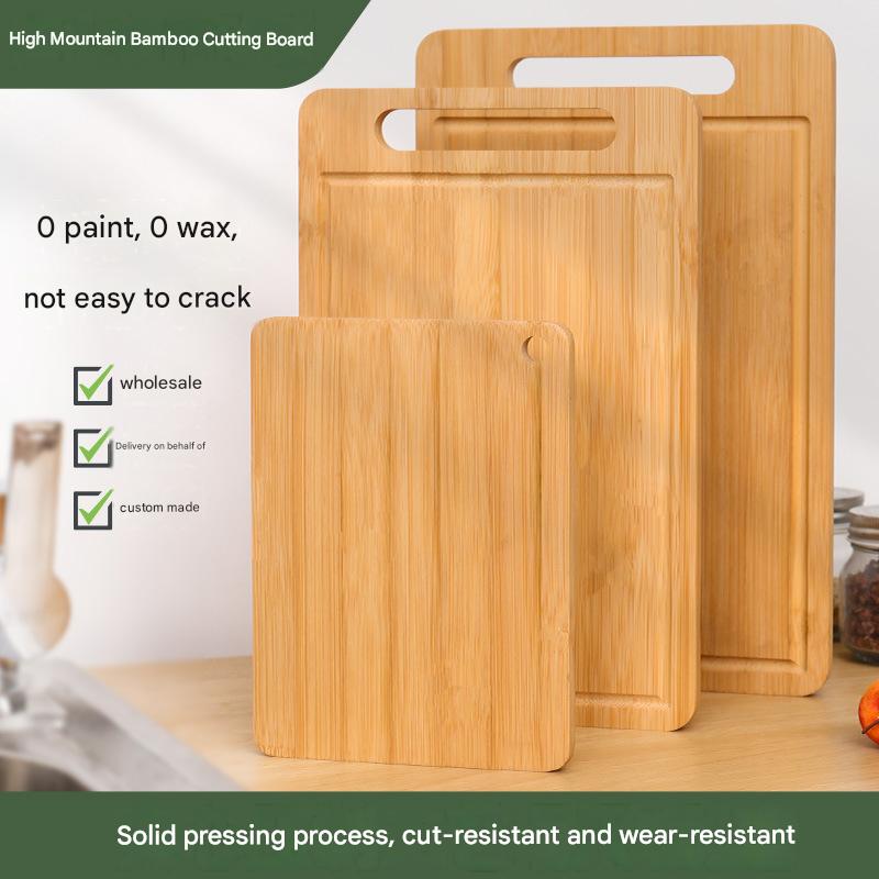 Household Double-Sided Bamboo Cutting Board