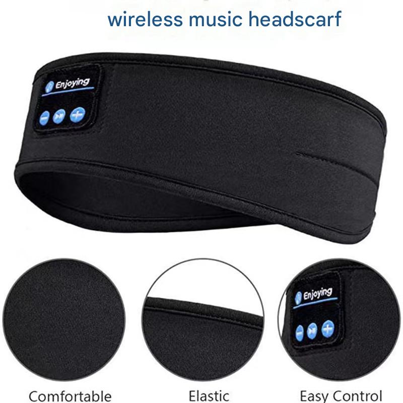 Bluetooth Headband, Music Sleep Eye Mask Detachable Key Body, Yoga Sweat-absorbent Headband, Outdoor Running Bluetooth Headband