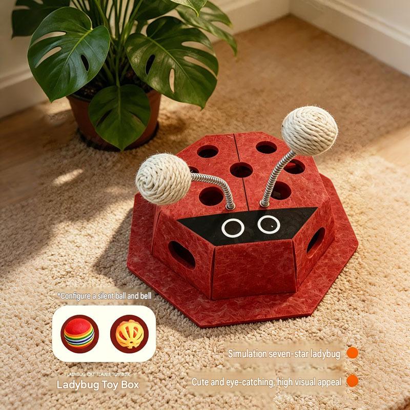Cat Toys, Cat-Themed Baseball Toys, Self-entertainment Toys, Puzzle Toys, Spring-loaded Toys, Cat Toys That Expend Energy, Pet Toys