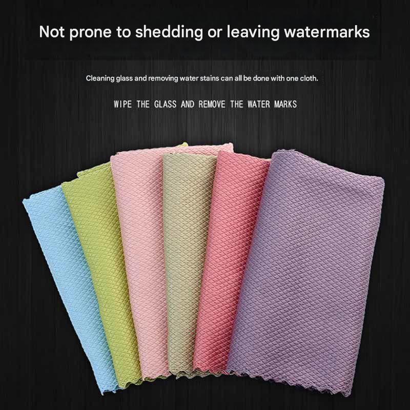 5/10Pcs Kitchen Anti-Grease Wiping Rag Cleaning Cloth Nano Scale Streak-Free Miracle Cleaning Towel For Home Kitchen Tool