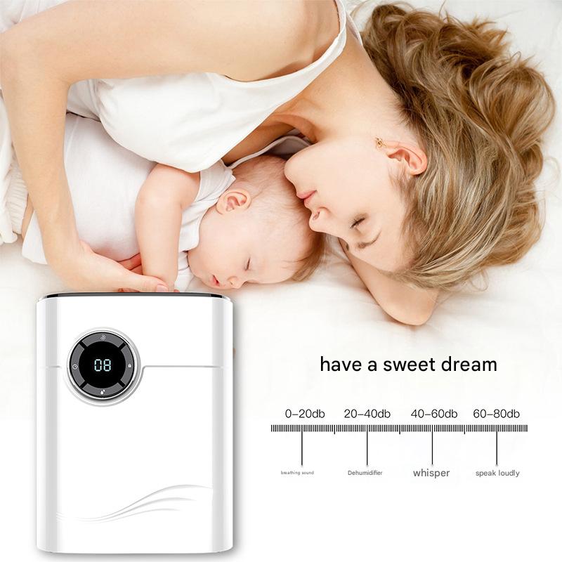 Dehumidifier Household Dehumidifier, Bedroom Dasement Small Dehumidifier, Moisture Absorption and Dehumidification, Dehumidification Dryer Mini