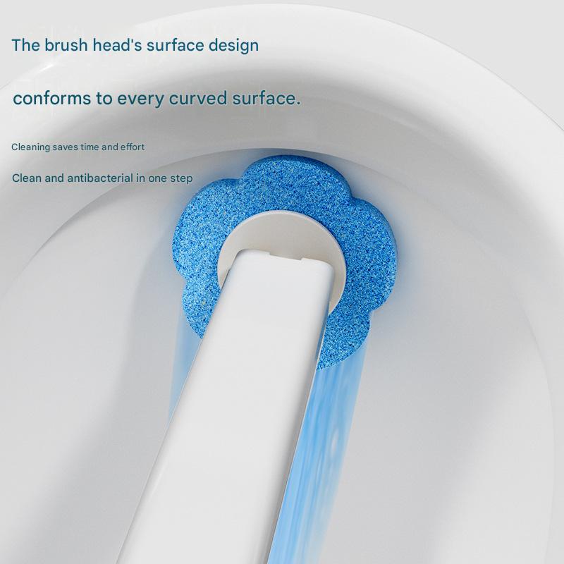 Disposable Toilet Brush Set, Bathroom Cleaning Brush Head, Replaceable Cleaning Brush Head, Antibacterial Toilet Brush