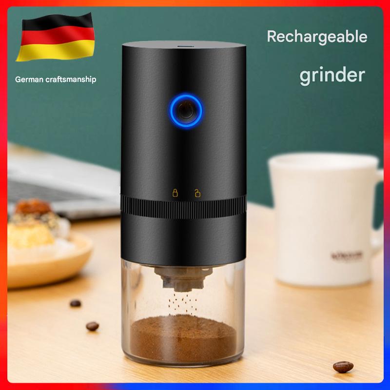 Electric Bean Grinder, USB Rechargeable Coffee Grinder, Coffee Bean Machine Household Small Italian Grinder, American Drip Filter