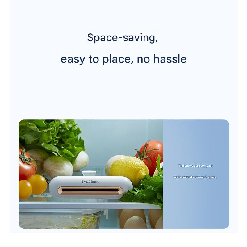 EraClean Refrigerator Deodorizer Disinfection Ozone Air Purifier / Kitchen Bathroom Deodorizer Disinfection Machine